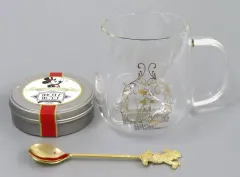 【中古】グッズセット ミッキーマウス カップ＆スプーン＆缶ケースセット(フレーバーティー) 「ディズニー」