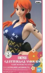 【中古】フィギュア ナミ(ネイビー) 「ワンピース」 GLITTER＆GLAMOURS -NAMI WANOKUNI STYLE-