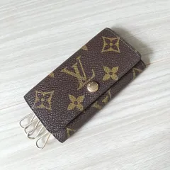 ＊ボタン劣化あり ＊LV／ルイヴィトン　モノグラム　ミュルティクレ4　キーケース　メンズ　レディース　型番M69517