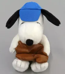 【中古】ぬいぐるみ 3.スヌーピー 小物入れ付きぬいぐるみ 「サンリオ当りくじ スヌーピー当りくじ」