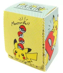 【中古】サプライ ポケモンカードゲーム デッキケース Pikachu drawing ポケモンセンター限定