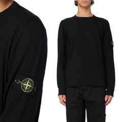 34 STONE ISLAND ストーンアイランド K1S15 5100052 S00B0 V0029 ブラック サマーニット セーター