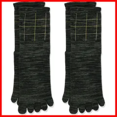 【人気商品】メンズ 2足組 クルー丈ソックス チェック FUKURASHI [フクスケ]