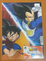 未開封 ★ 一番くじ ドラゴンボール ダイマ  I賞 ビジュアルシート A3 ベジータ 悟空 DRAGON BALL DAIMA