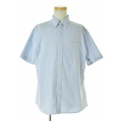 【BROOKSBROTHERS】REGENT FIT シアサッカー ストライプ柄ボタンダウン半袖シャツ