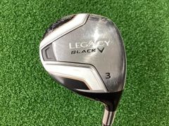 【中古】 キャロウェイ LEGACY BLACK 3W フェアウェイウッド FW FUBUKI K60 (フレックスS) メンズ 男性用 右利き 右用 Cランク ゴルフクラブ