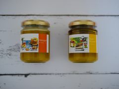 【非加熱  単花蜜  はちみつ クリームはちみつ】アルゼンチンの高級はちみつ 160g 2種類セット