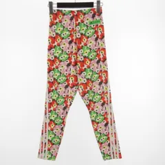 アディダス adidas × MARIMEKKO マリメッコ フューチャーアイコンズ タイツ 花柄 マルチカラー Lのサムネイル