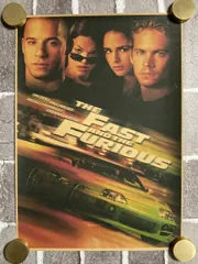 *新品/非売品*ワイルドスピード9 ヴィンディーゼル オリジナル映画ポスター USポスター☆『ワイルド・スピード』2001☆ - メルカリ