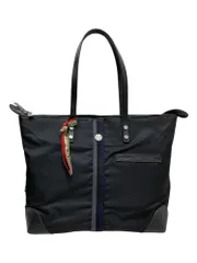 Orobianco (オロビアンコ) MONTA トートバッグ ナイロン レザー イタリア製 ブラック メンズ/036