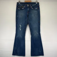 i*o様 TRUE RELIGION フレアデニム スワロフスキー 26 2025年最新】TRUE RELIGION デニム・ジーンズの人気アイテム