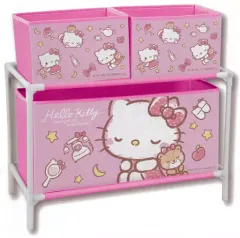 2025年最新】サンリオキャラクターズ3ボックス付き収納ケースの