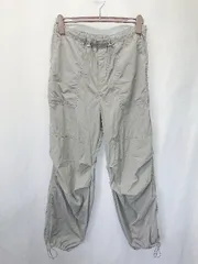 ◇ Θ GU ジーユー カーゴ パンツ サイズXXL グレー レディース E  【1503040006142】