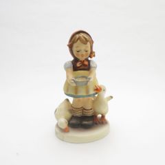 美品 Goebel ゲーベル 「Be Patient (我慢して！)」 フィギュリン フンメル人形 陶器 置物 SY9947L 