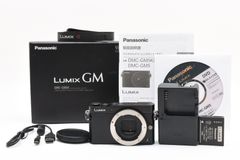 ★極上品★パナソニック Panasonic LUMIX GM5 ボディ DMC-GM5 ブラック★ LL5980#3889
