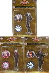 【中古】アクリルスタンド・アクリルパネル 全3種セット TRIGGER アクリルスタンド＆缶バッジセット 「一番くじ アイドリッシュセブン ～12Dealer Show!～」 E賞