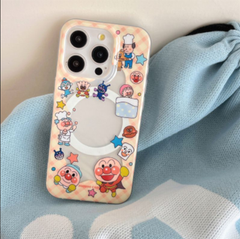 iphoneケース アンパンマン 透明ケース スマホケース MagSafe対応 iphone15proケース phone14ケース iPhone13promaxケース