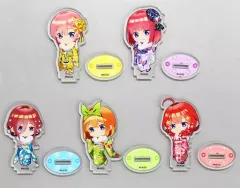 【中古】アクリルスタンド・アクリルパネル 全5種セット 「五等分の花嫁∬ CollaborationCafe Happy New Year 2022 HAREGI ランダムアクリルミニスタンド」