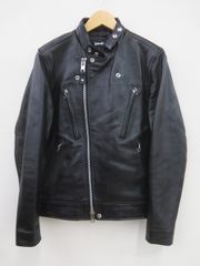 Schott ショット 782-3950077 NEW DOUBLE BREST RIDERS ラムレザー ダブル ブレスト ライダースジャケット　S