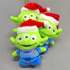 【中古】ぬいぐるみ エイリアン ぬいぐるみオーナメント 「ディズニー クリスマスオーナメントくじ 2022」 ぬいぐるみオーナメント賞