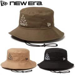 新品 NEWERA ニューエラ 正規品 アドベンチャーハット バケットハット バケハ 帽子 ハット ロゴ トライアングル 刺繍 アウトドア レジャー フェス 日焼け対策 手洗い可能 メンズ レディース ベージュ カーキ モス グリーン ブラック