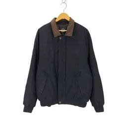 90s Dockers 襟レザー ドリズラージャケット ブルゾン ブラック　XL 大勧め 襟レザー Dockers 90s ドリズラージャケット XL ブラック