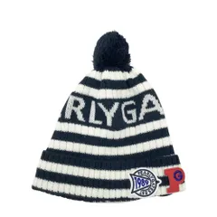 PEARLY GATES パーリーゲイツ  ニット帽 ボーダー柄 ホワイト系 FR [240101404306] ゴルフウェア ストスト