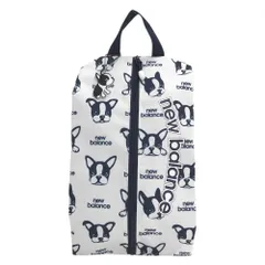 NEW BALANCE GOLF ニューバランス 2023年モデル シューズケース ボストンテリア 総柄 ホワイト系  [240101415335] ゴルフウェア ストスト