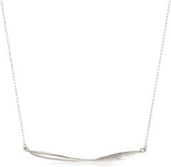[ディーコレクション] D-COLLECTION 10金ホワイトゴールド ネックレス DPD52515WG-