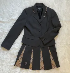 【美品】hiromiti nakano　制服　卒業式　フォーマル2点　補修用糸付き