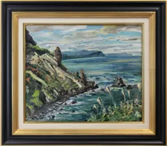 絵画　油絵　油彩画　菊地正則　F3号　「仲良し二人」美品　額付き　サイン　アート 絵画油絵油彩画菊地正則F3号「仲良し二人」美品額付きサインアート