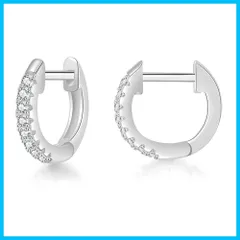 【人気商品】K.L.Y フープピアス レディース 人気 K18 18金コーティング ジルコニアCZ 金属アレルギー対応 リングピアス 人気 プレゼント