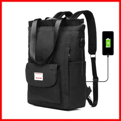 【人気商品】リュックサック おしゃれ ビジネス PCバックパック 14-15.6インチ 3Way パソコン対応 バックパック 耐衝撃 大容量 USB充電ポート付き ノートパソコンバッグ 通勤通学 レディース 出張 ビジネスリュック 旅行 [IFEND] 男女兼