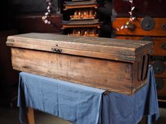 206年前の神事に使う道具箱 江戸時代・文政2年　古録展  送料無料　中古 品番S10548