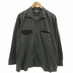 コムデギャルソン オム AD1991 襟コーデュロイ ストライプ 開襟シャツ