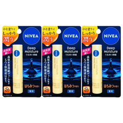 ニベア ディープモイスチャーリップ はちみつの香り 2.2g 3個セット はちみつ