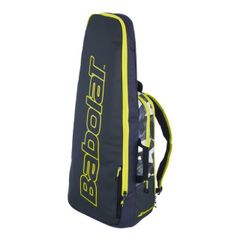 「ラケット収納可」バボラ(Babolat) Pure Aero ピュアアエロ バックパック ラケットバッグ 753101-370 グレー×イエロー×WH(040019881)