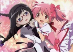 【中古】クリアファイル 鹿目まどか＆暁美ほむら(抱きつき/魔法少女) A4クリアファイルアーカイブ 「魔法少女まどか☆マギカ10(展)」