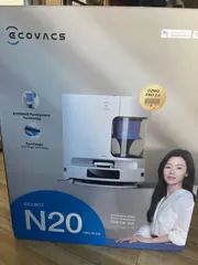 新春セール‼︎ 新品/未使用ECOVACS N20 PRO PLUS WHITE エコバックス　ロボット掃除機　白　アクセサリー同梱セットのサムネイル