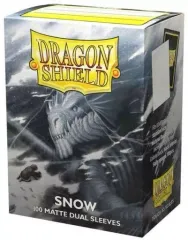 【新品】サプライ ドラゴンシールド カードスリーブ スタンダードサイズ デュアル マット スノウ