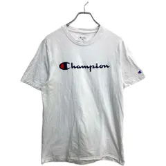 Champion 半袖 プリント Tシャツ Mサイズ チャンピオン ホワイト 古着卸 アメリカ仕入 t2408-4015
