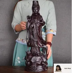 観音様 仏像 陶磁器 開運 風水 重厚 極細工 置物 観音菩薩 観音像 置物 オブジェ 風水 縁起物 開運アイテム 菩薩