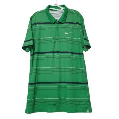 L 100 NIKE(ナイキ) テニス ドライフィット 機能性 キャラバンスリーブ T シャツ グリーンのサムネイル