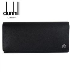 ダンヒル財布サイフ長財布メンズDUNHILL CADOGAN 二つ折り長財布19F2C10CA001R ブラック送料無料 本物保証正規品ブランド品高級品ラグジュアリー男性父の日ビジネス新入社員新社会人新生活引越しプレゼント