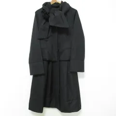 極美品✨ ヒロココシノ　ロングコート　美シルエット　ダブルボタン　ブラック　高級 HIROKO KOSHINO（ヒロココシノ）のコート・ブルゾン｜おすすめ