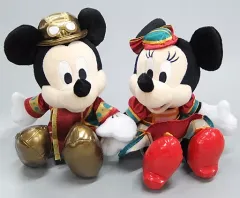 【中古】ぬいぐるみ ミッキーマウス＆ミニーマウス(ホライズンベイ・レストラン) ぬいぐるみセット 「ディズニー」 東京ディズニーシー限定