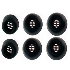 【即日発送】用 付けたまま充電可能 85t Elite シリコン製 Jabra Pro用 S/M/L FreeBuds HUAWEI 3セット イヤーチップ イヤーピース ブラック A-Focus