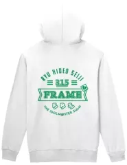 【中古】アウターウェア FRAME ジップパーカー ホワイト メンズLサイズ 「アイドルマスター SideM」