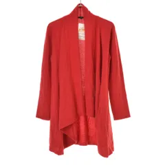 【ANAYI】ニット ドレープ ロング長袖カーディガン