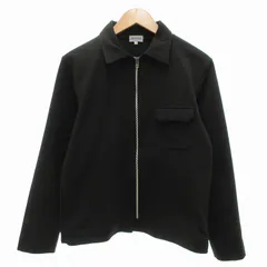 ケンゾー KENZO ジップアップブルゾン ジャケット フラップポケット F 黒 ブラック /JS